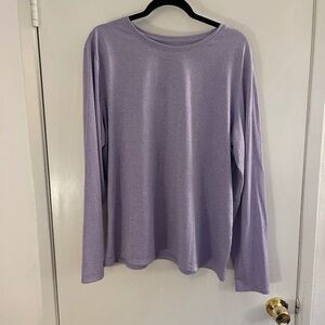 Plus size purple shirt size xxl 20